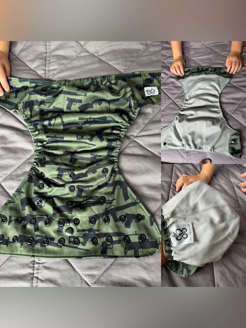SullyBums AWJ pocket diaper